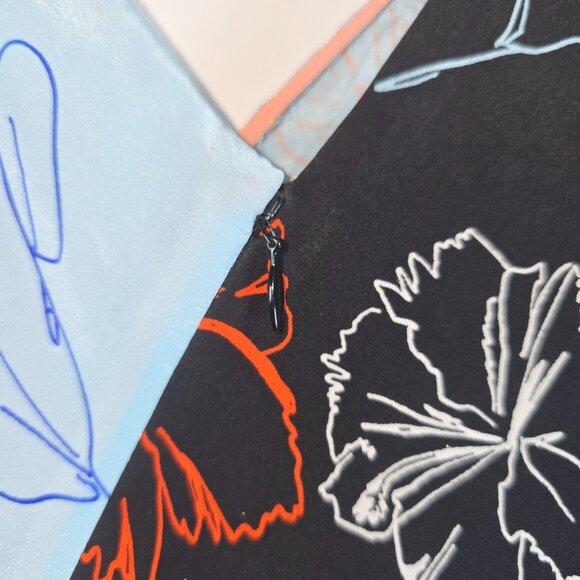 Diane Von Furstenberg Women's Silk Fenelon Print Bias Midi Dress Sz 14 NWOT - Picture 10 of 12